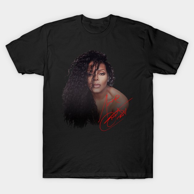 Black Pearl Janet T-Shirt by wsyiva